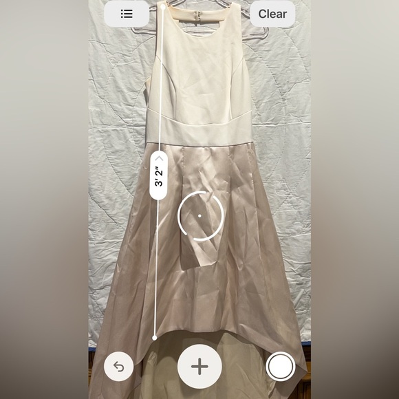 Eliza J High/Low Gown (size 4) - Picture 13 of 16